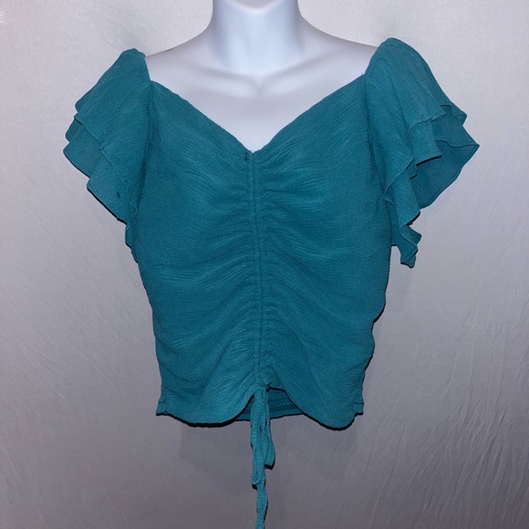 turquoise blouse from Buckle - Picture 1 of 2